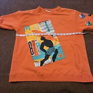 Vintage Esprit Sport Short Sleeve Sweatshirt Men's Medium Beach-Ola 80s